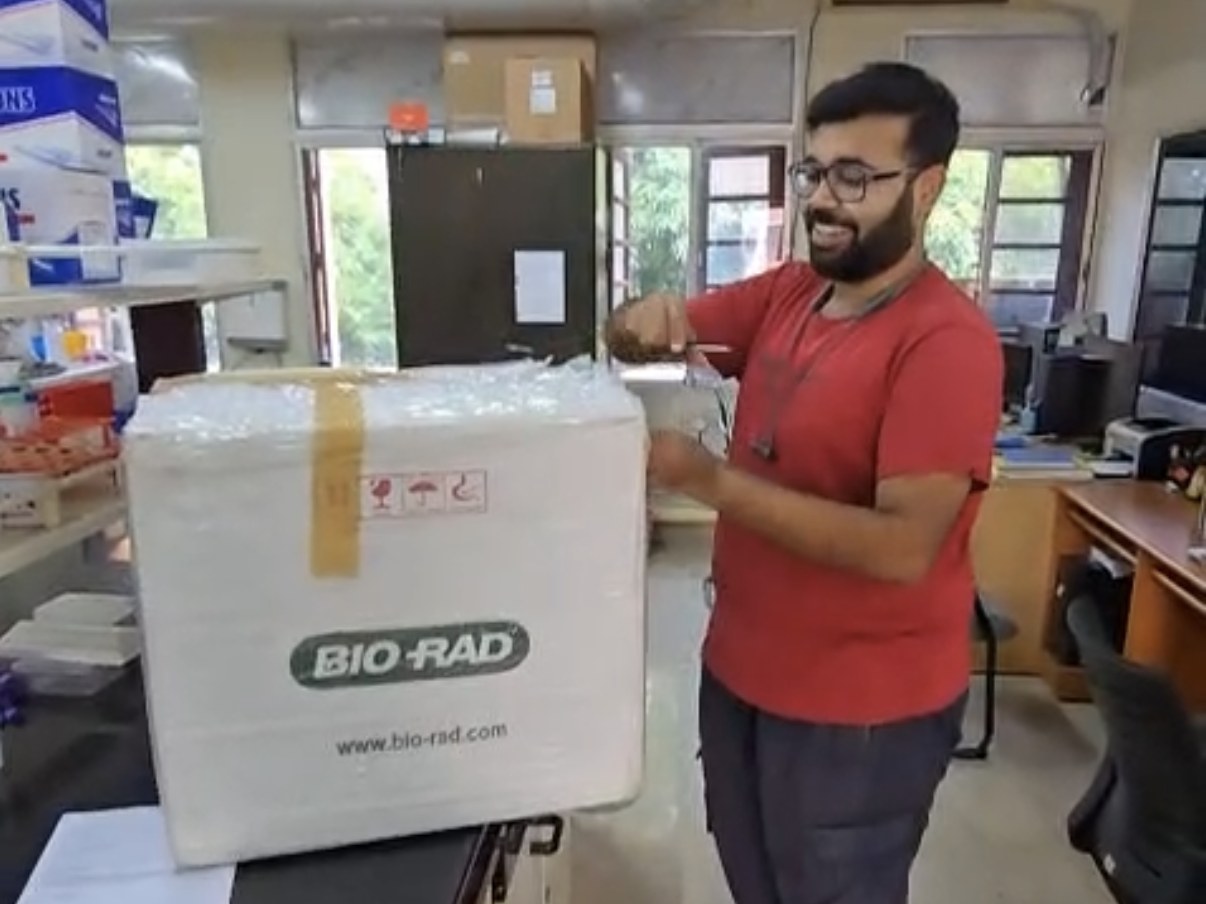 Unboxing a new instrument