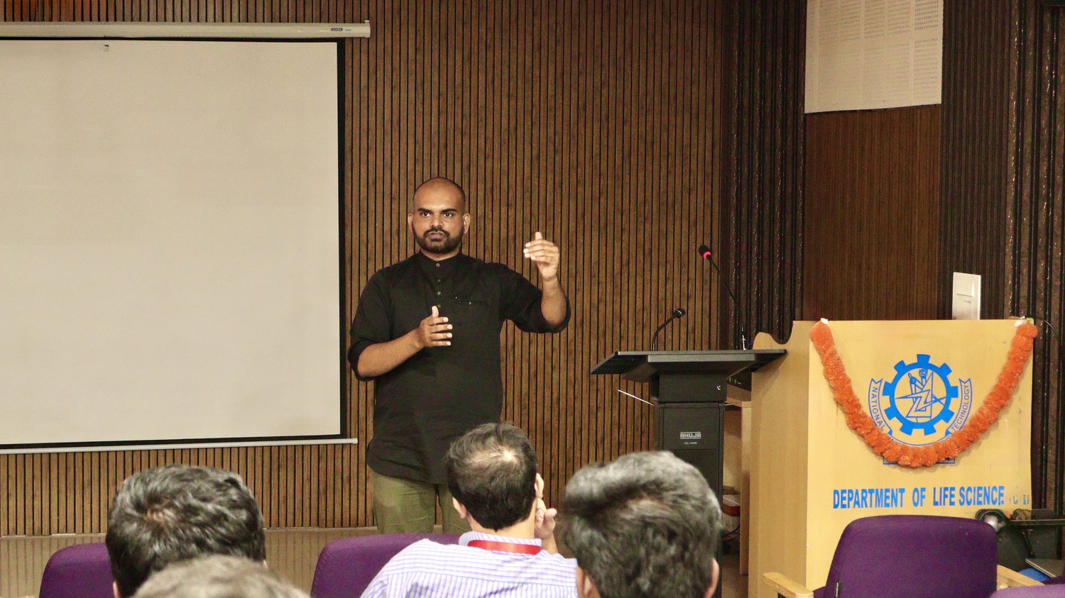 A departmental lecture